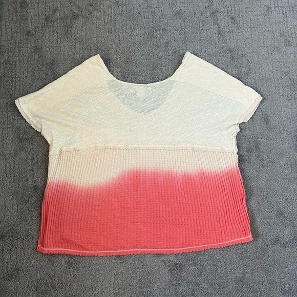We The Free Oversized Pink Ombre Tee - Picture 5 of 5